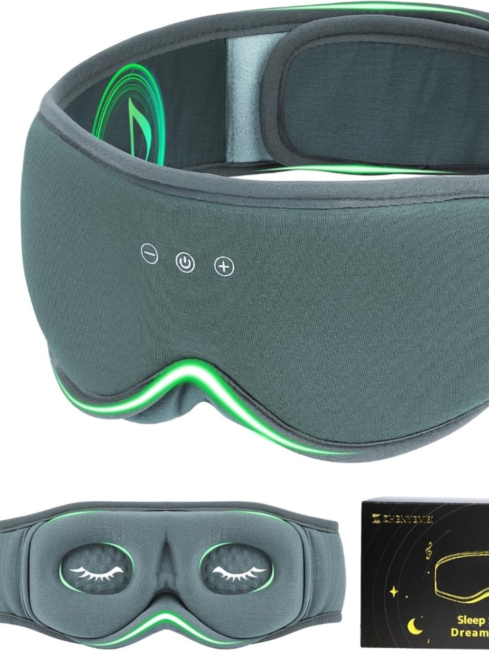 ZHENYEMEI 3D Sleep Mask